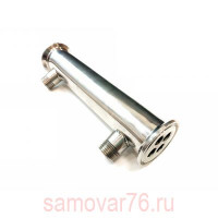 Дефлегматор 1,5" (20см, 1/4, 4 трубки)