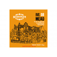 Дрожжи Beervingem для медовухи "Mead BVG-08", 10 г